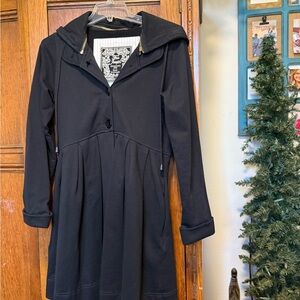 Joseph Black Coat with removable hood